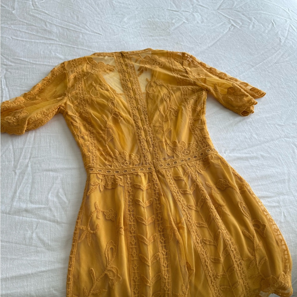 Socialite Yellow romper